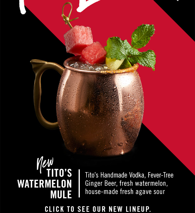 New Tito's Watermelon Mule